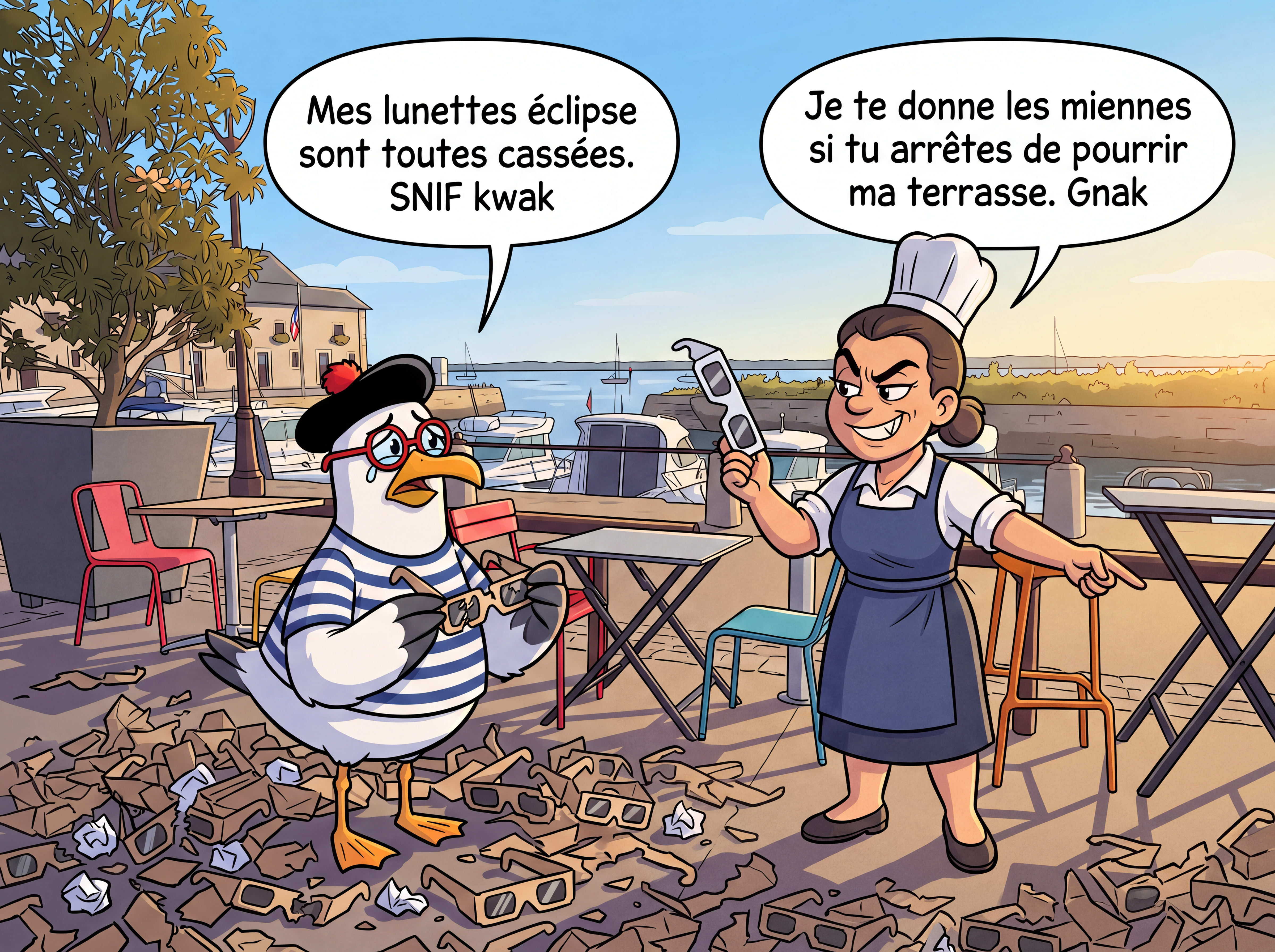 Éclipse : J-3