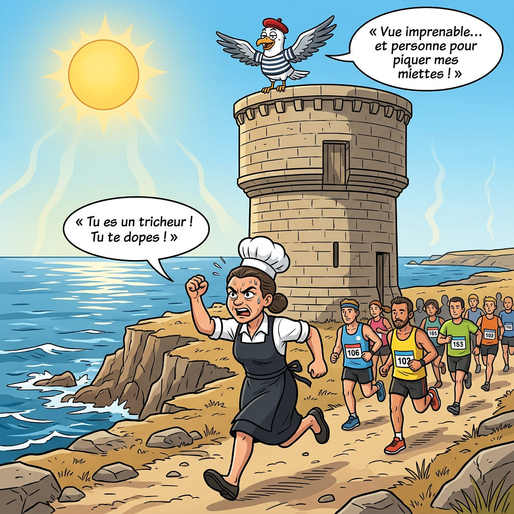 Courir sous un soleil de plomb