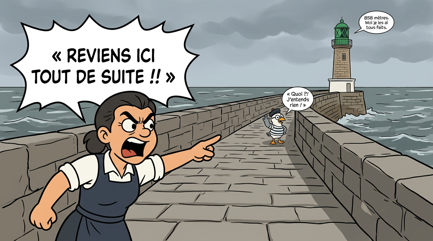 Fermeture de la jetée